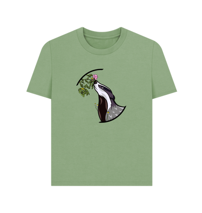 Sage Printed T-shirt Front