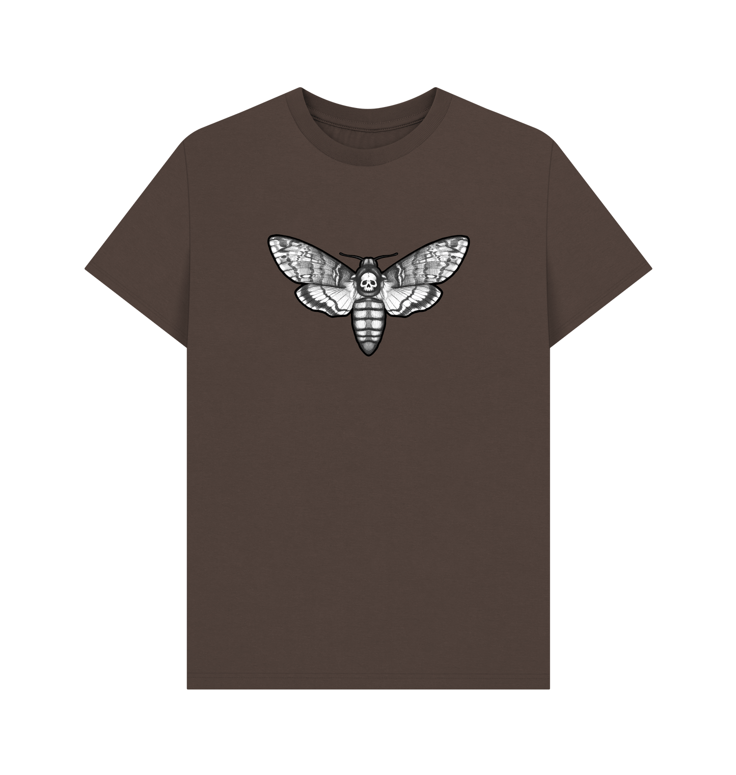 Chocolate Printed T-shirt Front