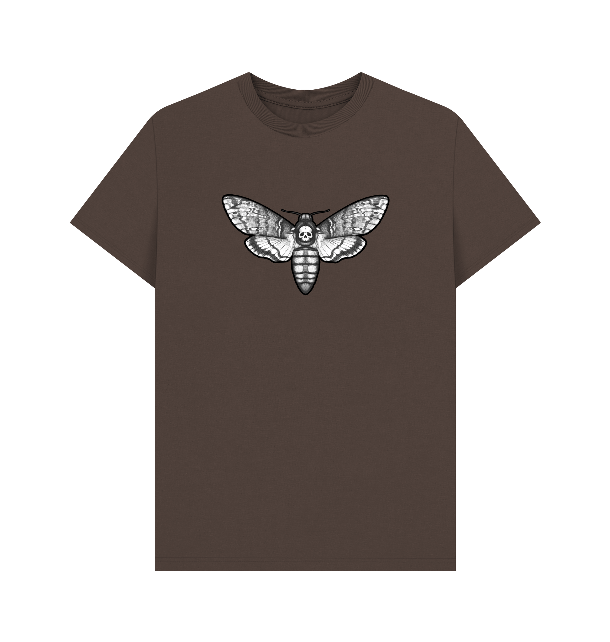 Chocolate Printed T-shirt Front