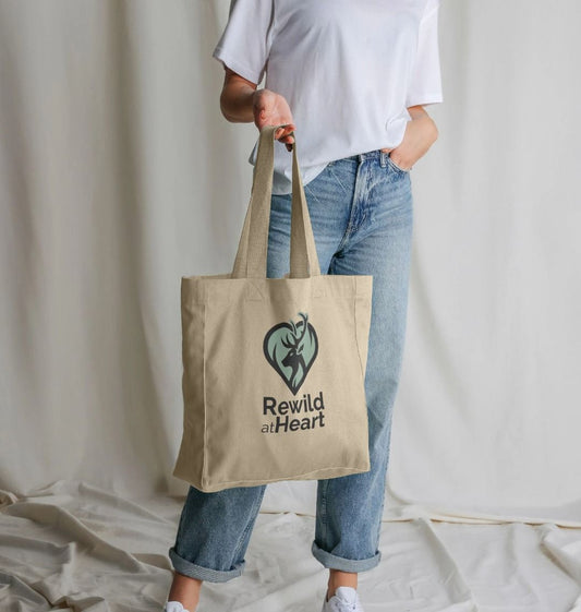 Rewild at Heart Shopper Tote Bag