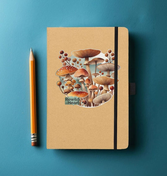 Mushroom Bloom Notepad