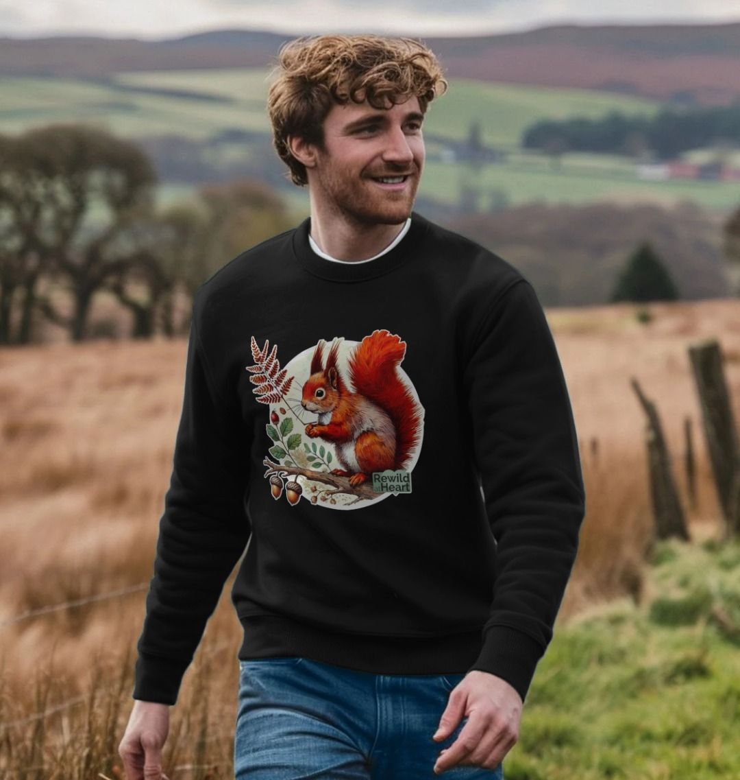 Red Squirrel Oak Men's Sweater