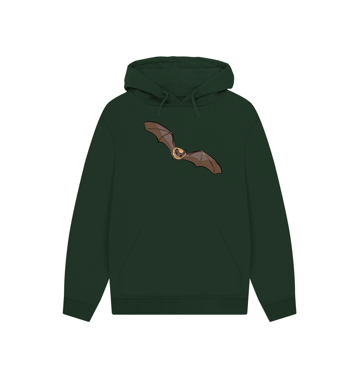 Evergreen Printed Hoody Front