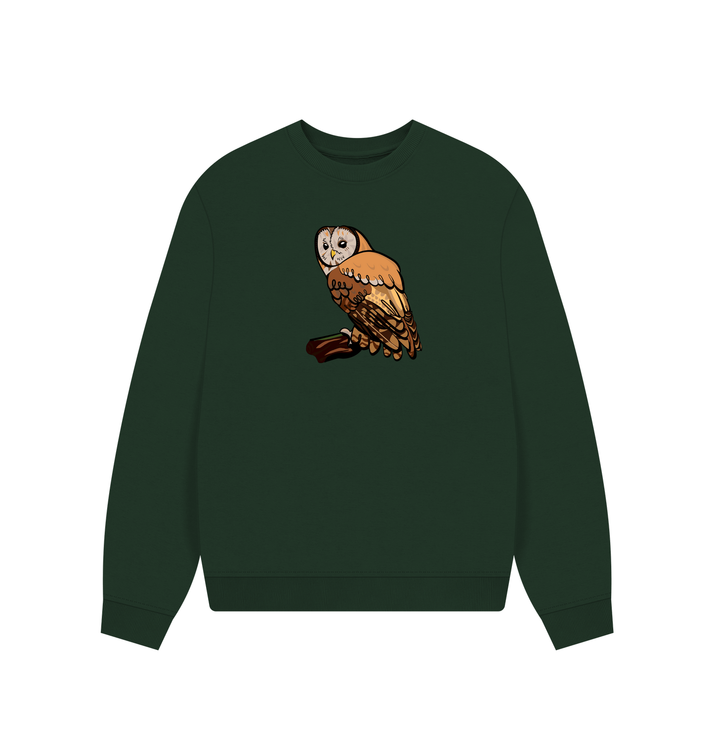 Evergreen Printed Sweater Front
