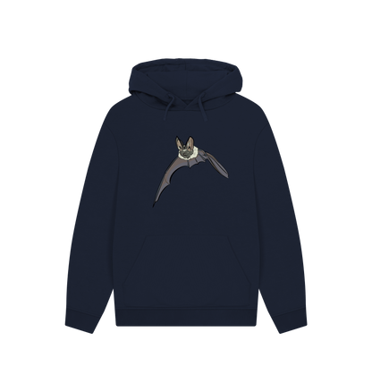 Navy Printed Hoody Front