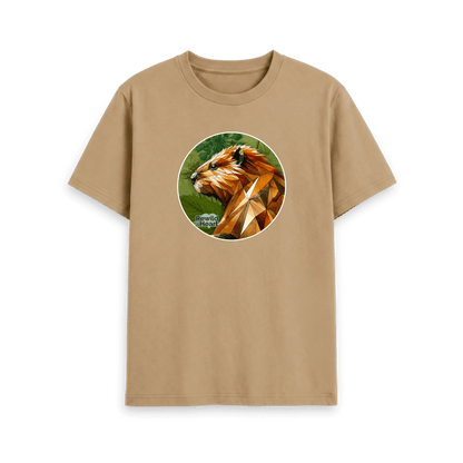Sand Printed T-shirt Front