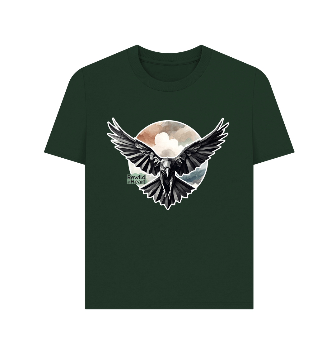 Evergreen Raven Flight Women's Classic T-Shirt