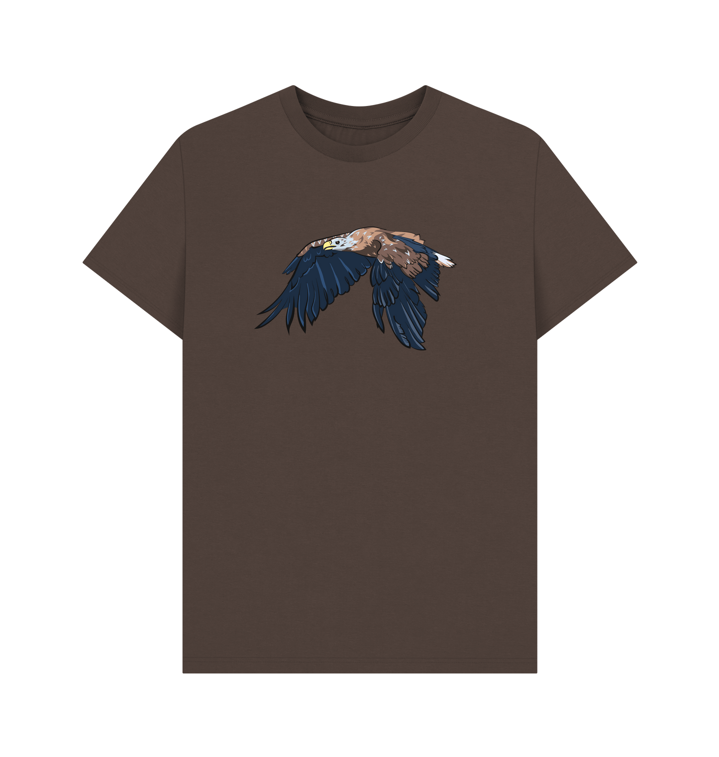 Chocolate Printed T-shirt Front