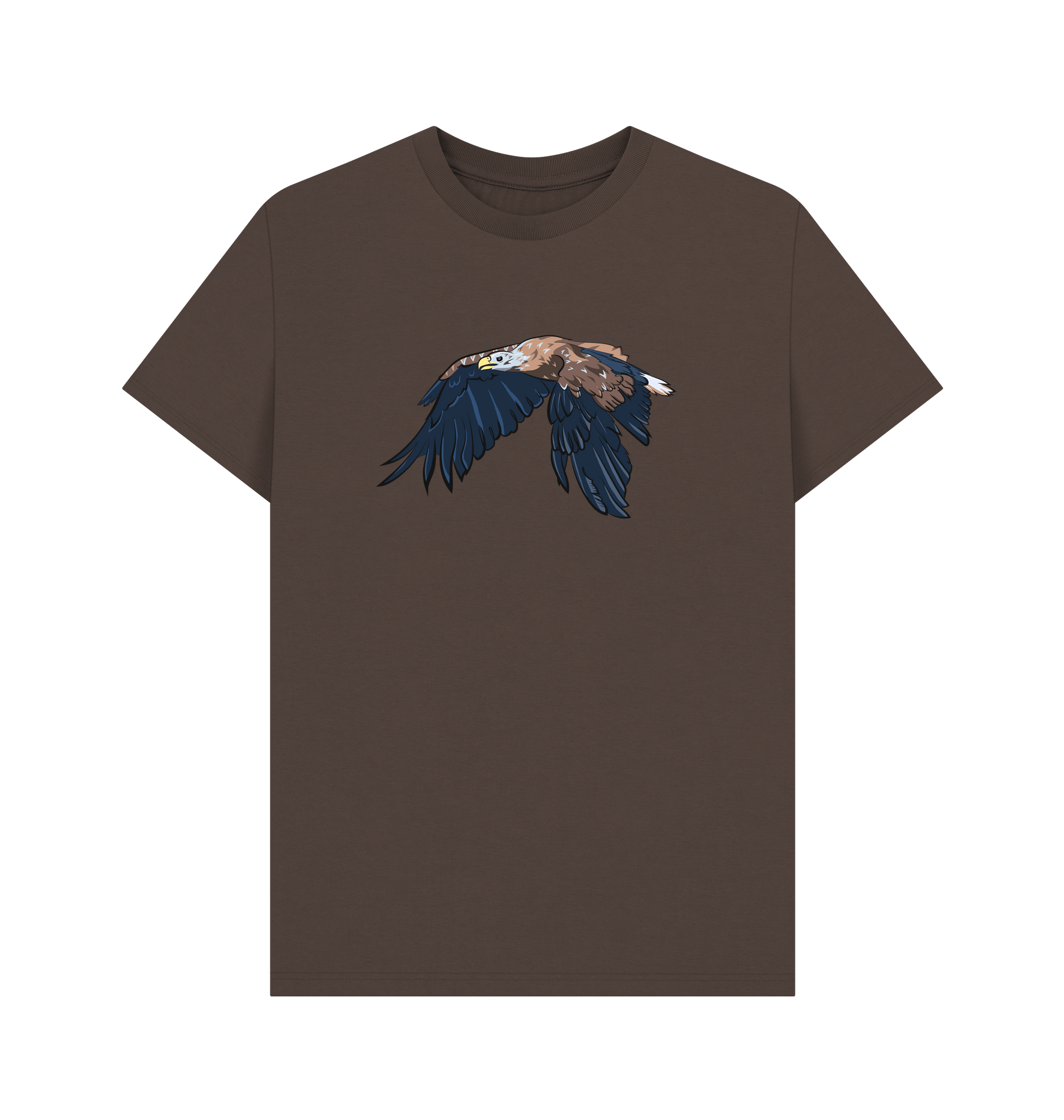 Chocolate Printed T-shirt Front