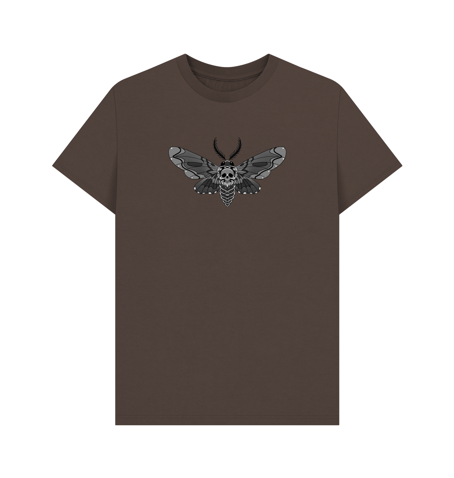 Chocolate Printed T-shirt Front