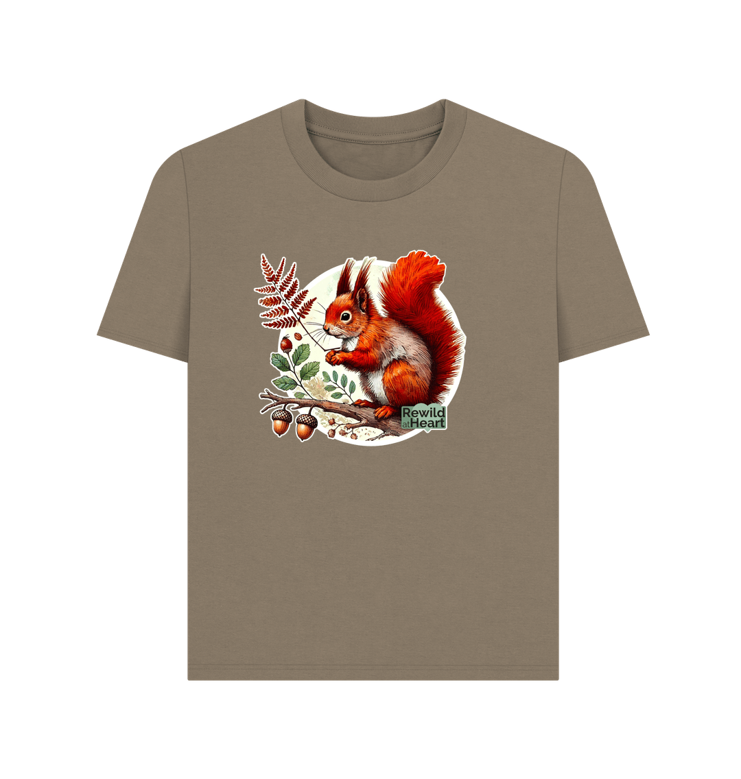 Willow Red Squirrel Oak Women's Classic T-Shirt