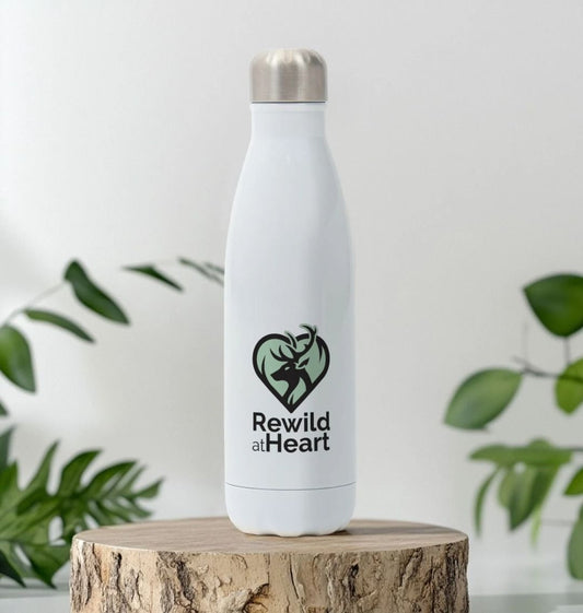 Rewild at Heart Stainless Steel Water Bottle