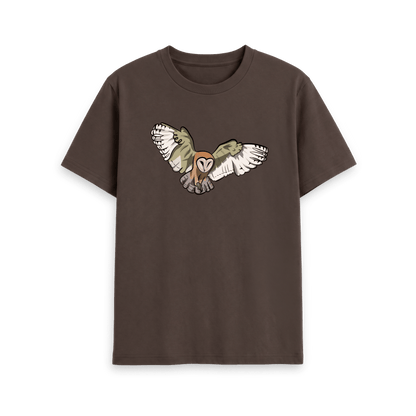 Chocolate Printed T-shirt Front