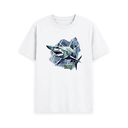 White Printed T-shirt Front