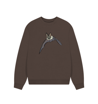 Chocolate Printed Sweater Front