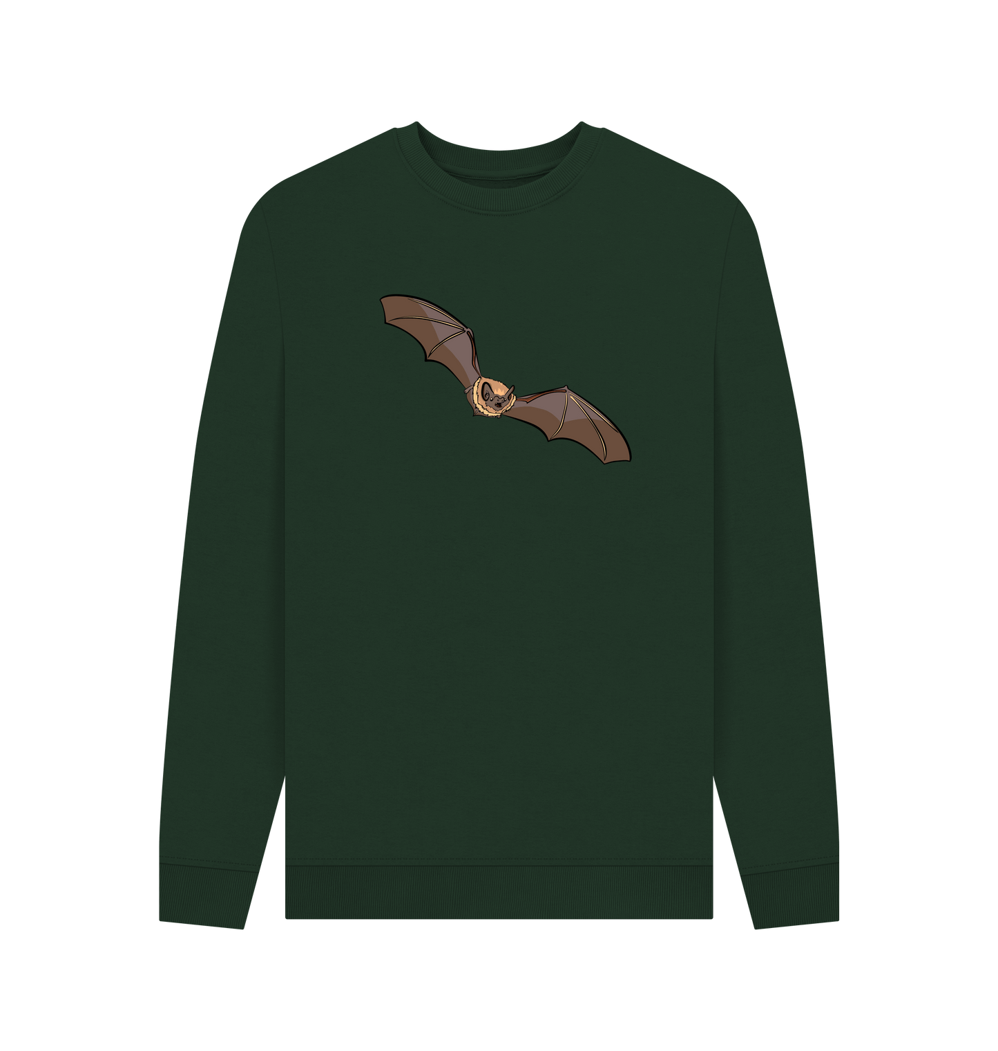 Evergreen Printed Sweater Front