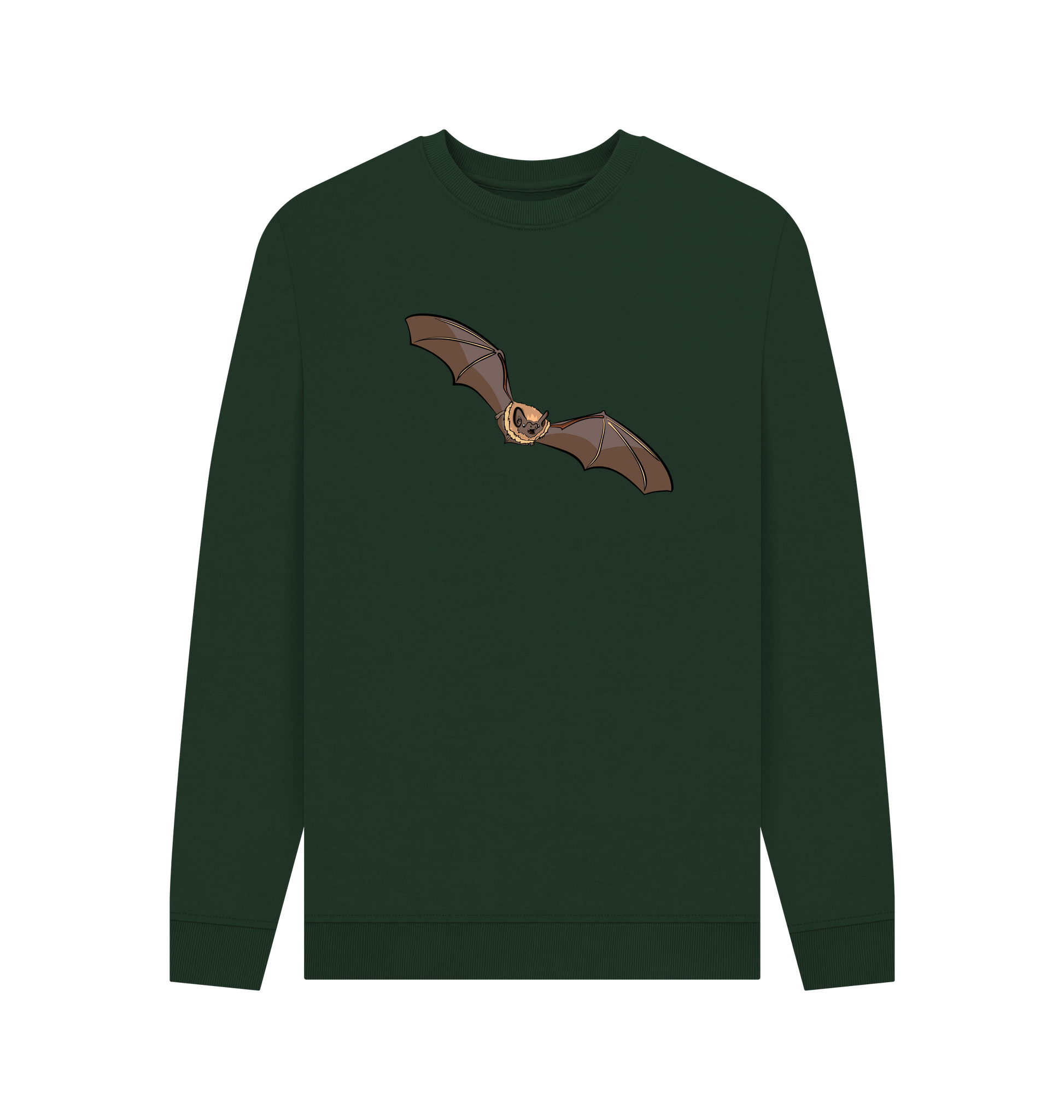 Evergreen Printed Sweater Front