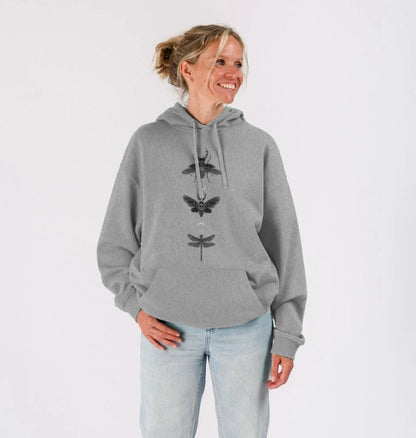 Moonlit Insect Trio Hoodie