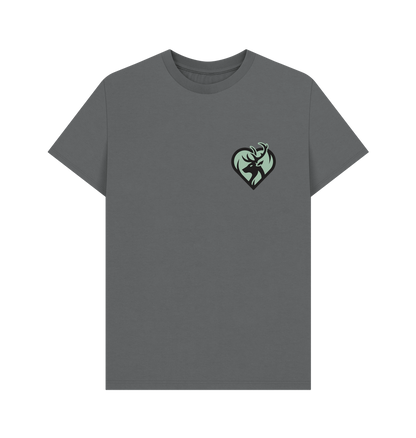 Slate Grey Printed T-shirt