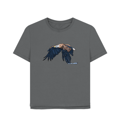 Slate Grey Printed T-shirt Front