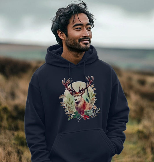 Red Deer Stag Spirit Hoodie