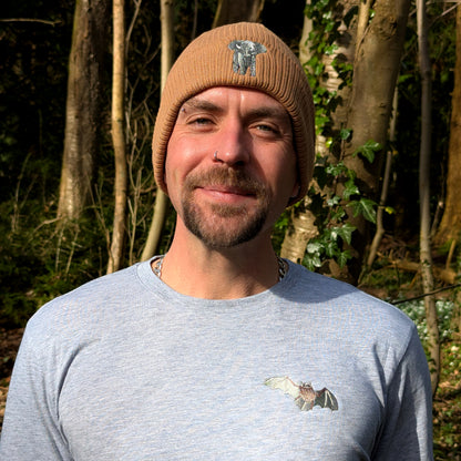Elephant Embroidered Beanie