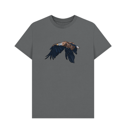 Slate Grey Printed T-shirt Front