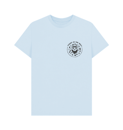 Sky Blue Printed T-shirt