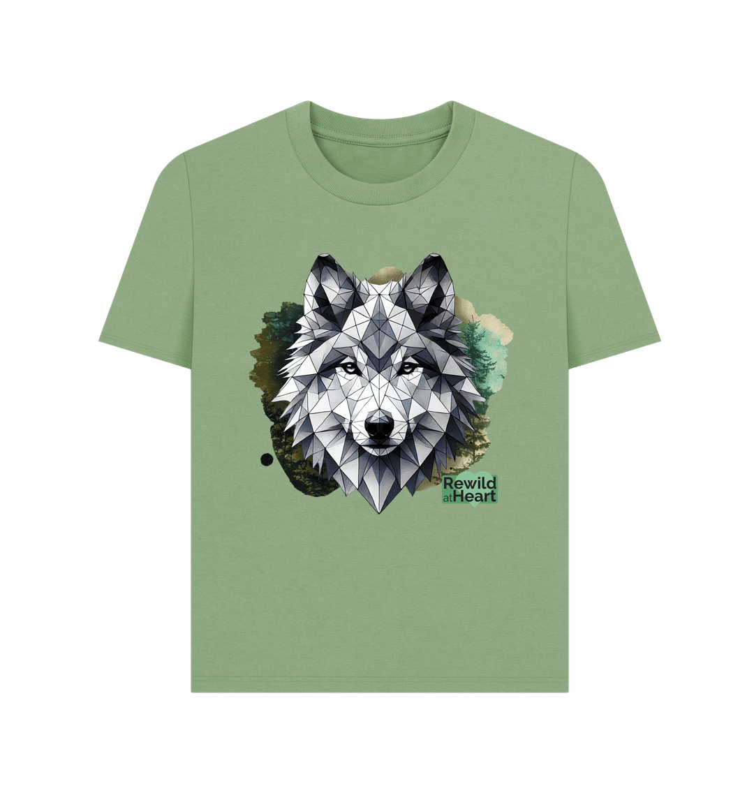 Sage Wolf Wilderness Women's Classic T-Shirt