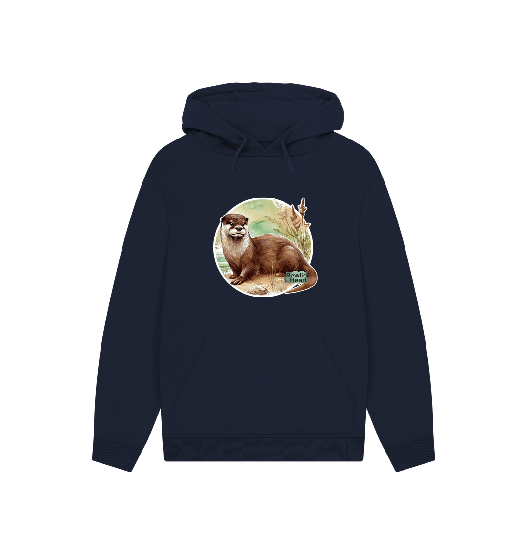 Navy Riverside Otter Hoodie