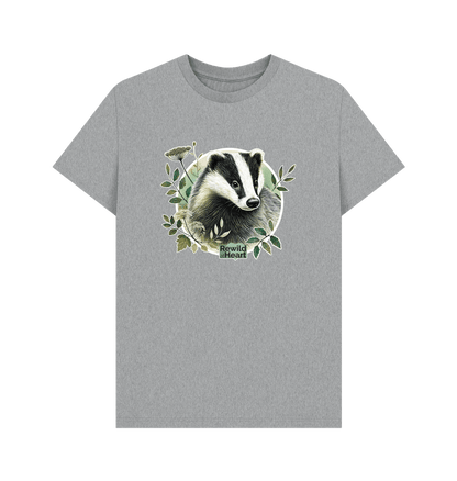 Athletic Grey Badger Spirit Men's T-Shirt