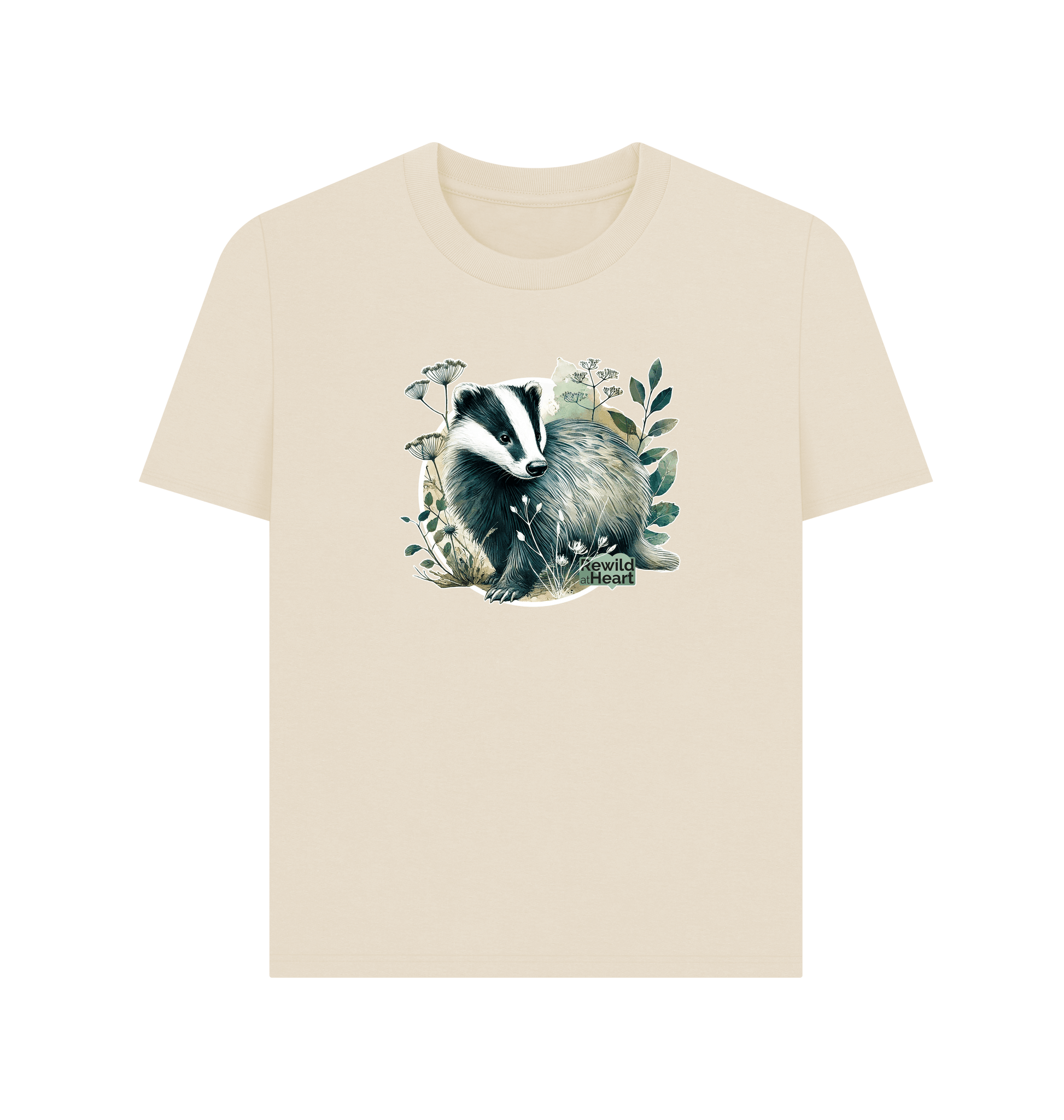 Oat Printed T-shirt Front