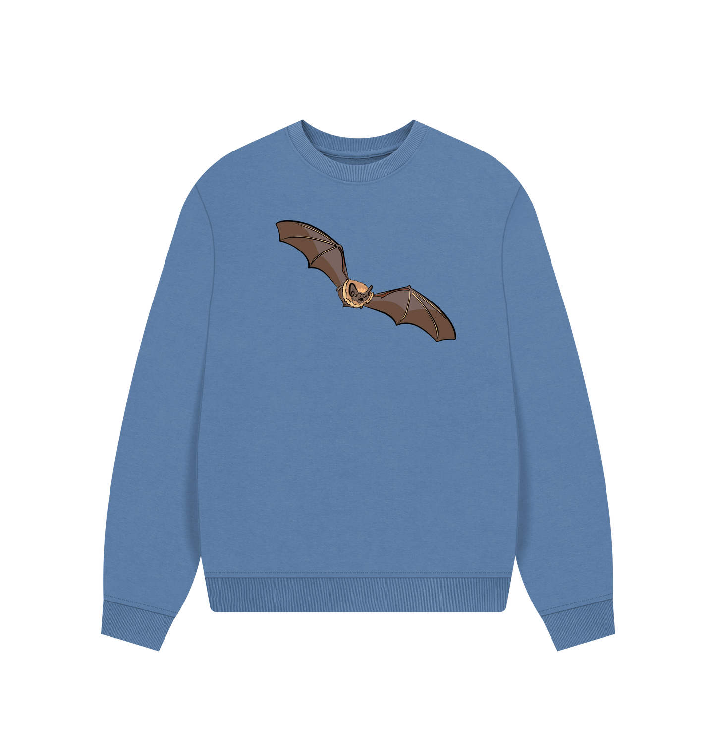 Solent Printed Sweater Front