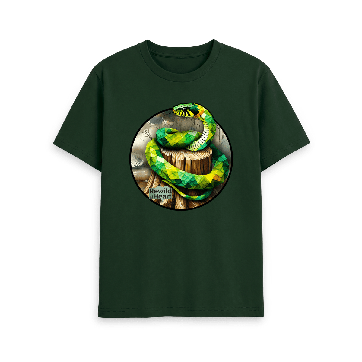 Evergreen Printed T-shirt Front