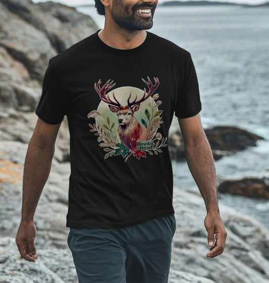 Red Deer Stag Spirit Men's T-Shirt