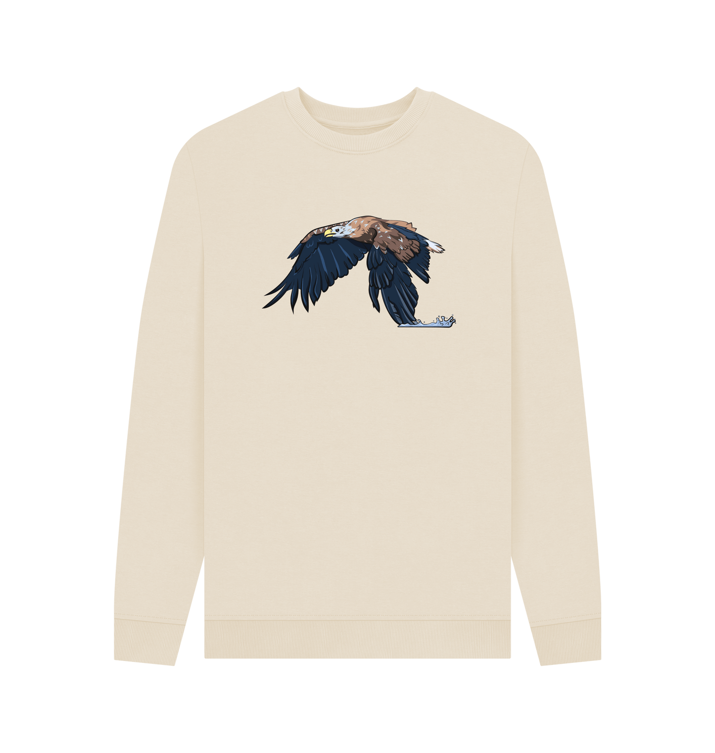Oat Printed Sweater Front