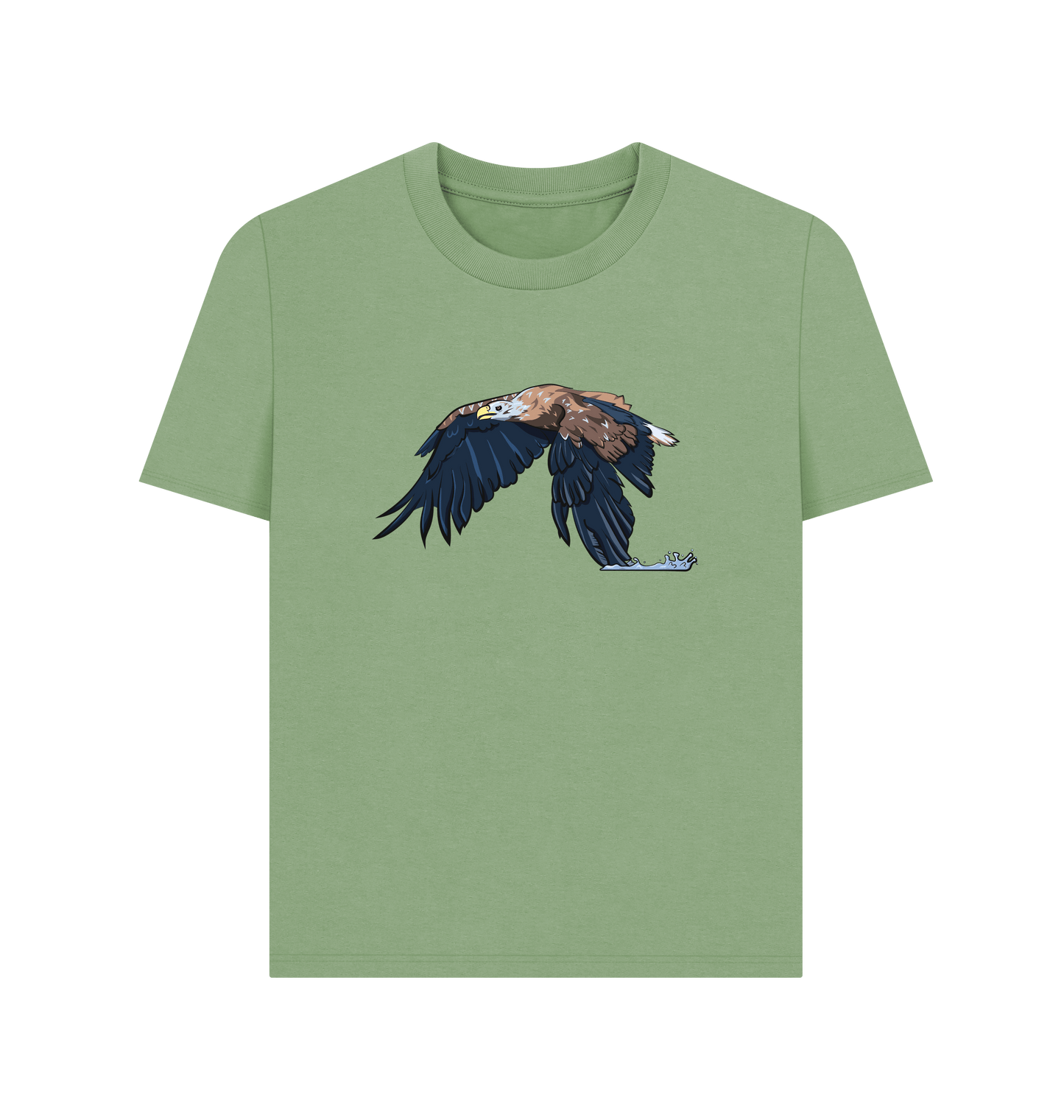 Sage Printed T-shirt Front