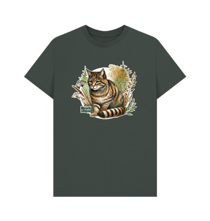 Dark Grey Wildcat Wilderness Men's T-Shirt