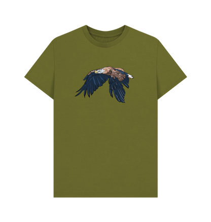 Moss Green Printed T-shirt Front
