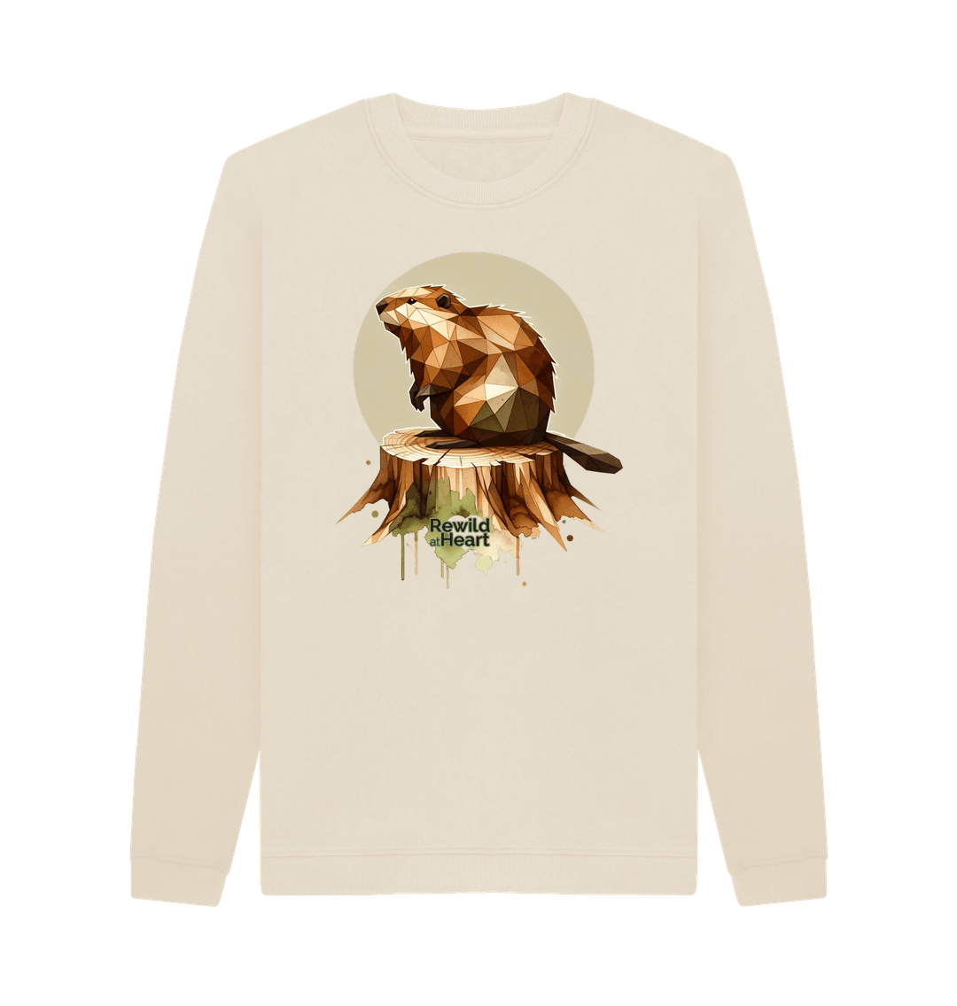 Oat Printed Sweater Front