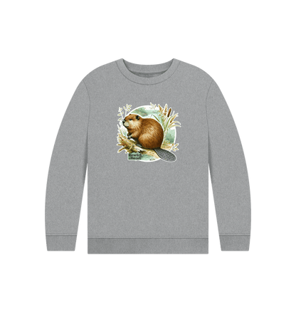 Athletic Grey Beaver Riverbank Kids Jumper