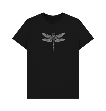 Black Printed T-shirt Front