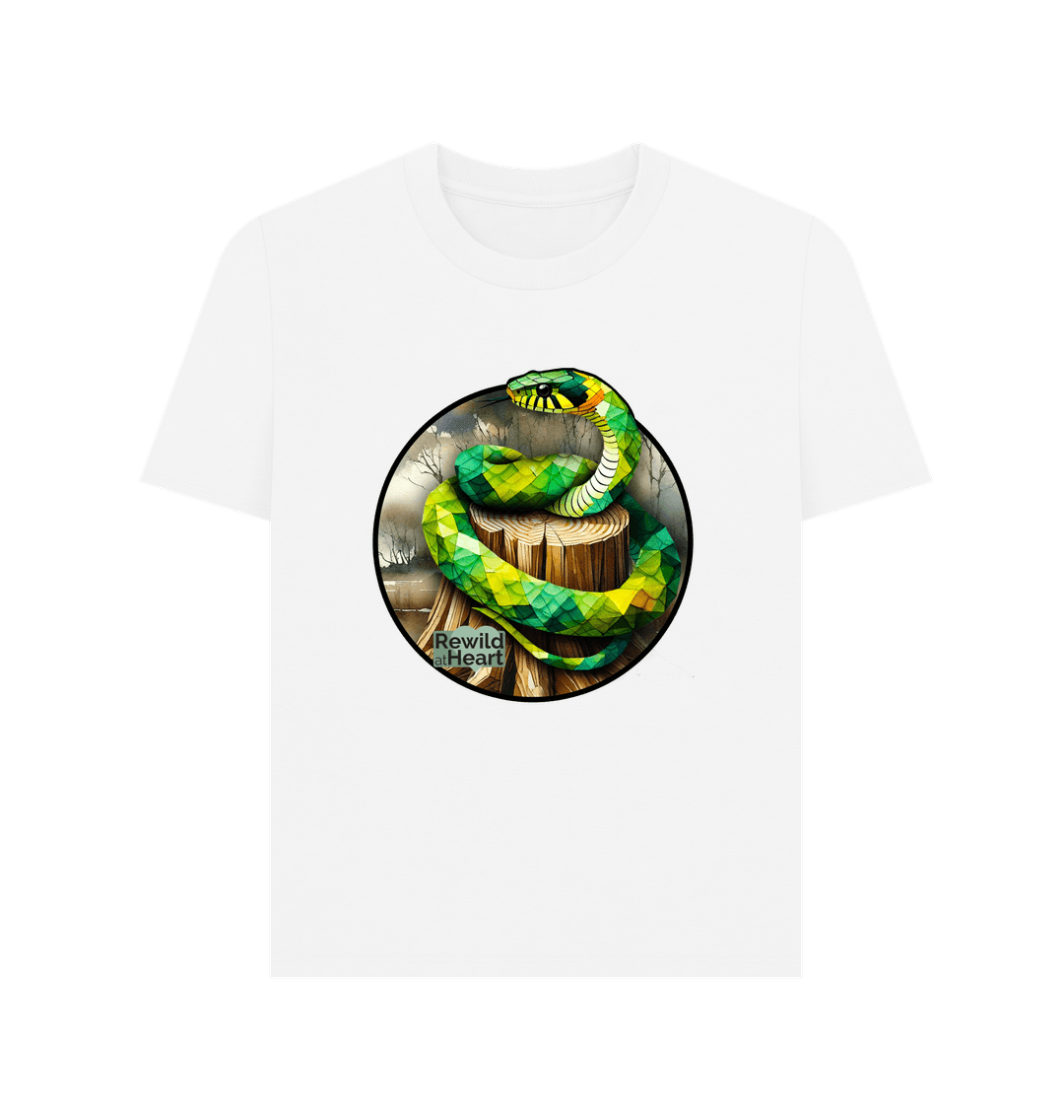 White Grass Snake Marsh Women's Classic T-Shirt