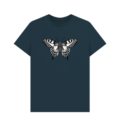 Denim Blue Printed T-shirt Front