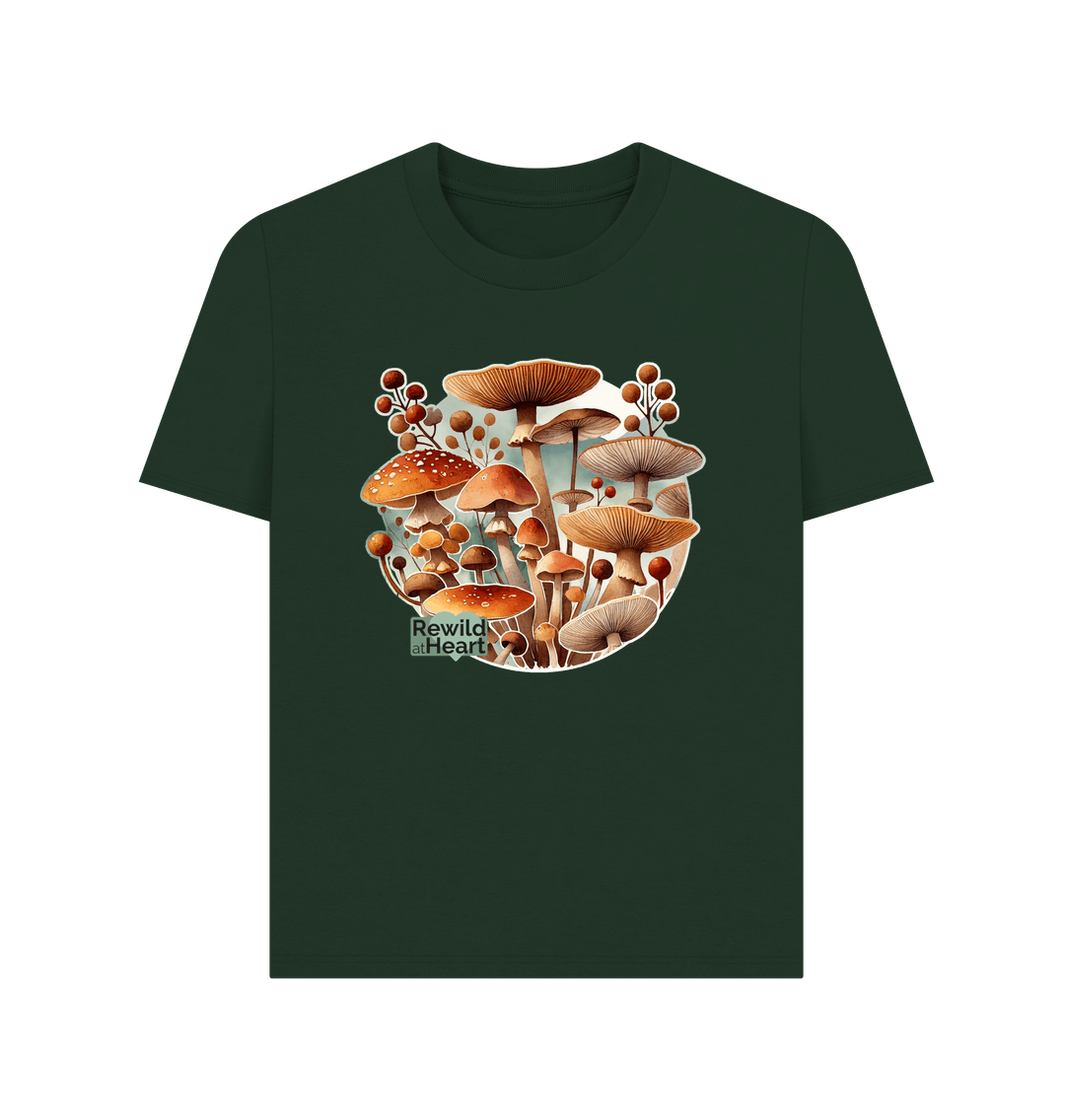 Evergreen Mushroom Bloom Women's Classic T-Shirt