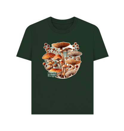 Evergreen Mushroom Bloom Women's Classic T-Shirt