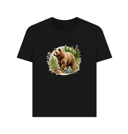 Black Brown Bear Wilderness Women's Classic T-Shirt