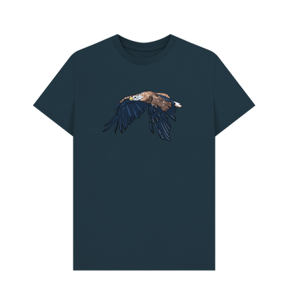 Denim Blue Printed T-shirt Front