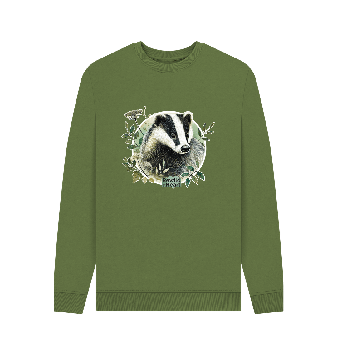 Khaki Badger Spirit Men's Sweater