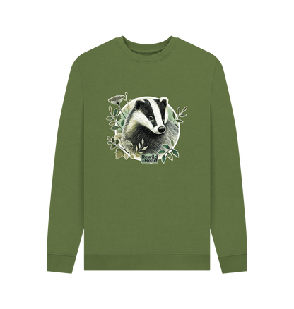 Khaki Badger Spirit Men's Sweater